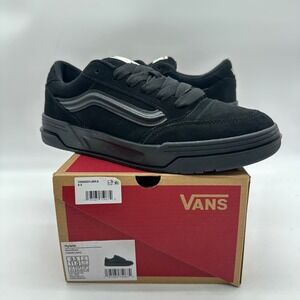 Vans 721356 Mens 9.5 VN000D1JBKA Hylane Black Suede Chunky Skate Shoes  Sneaker
